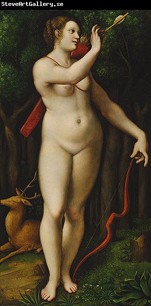 unknow artist Diana the Huntress, after 1526 Giampietrino
